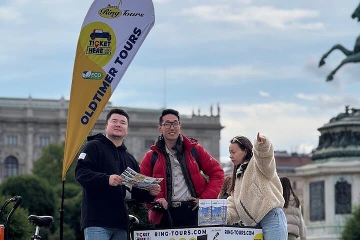 Customers purchase tickets at the official sales point.