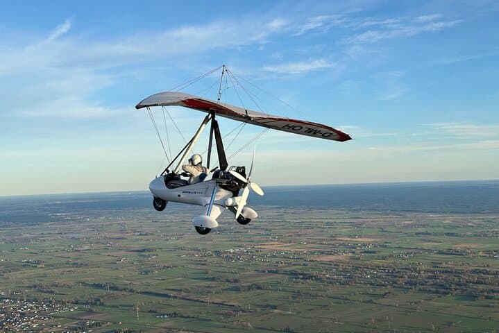 Motor kite Trike sightseeing flight over Carinthia