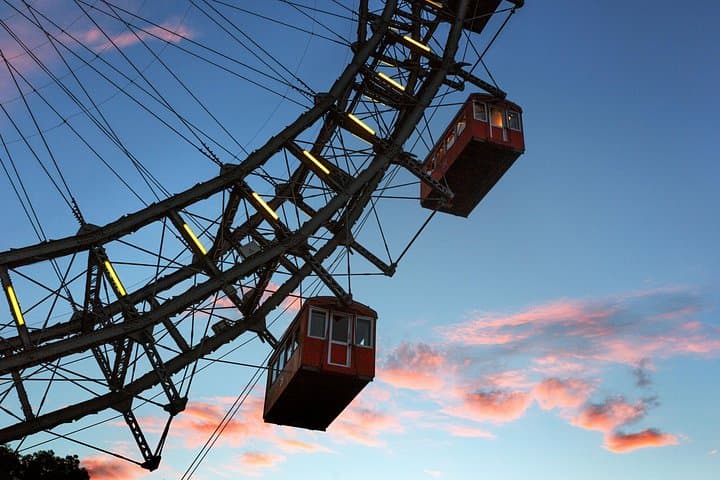 Vienna 24-hour Hop-On Hop-Off with Ferris Wheel and River Cruise