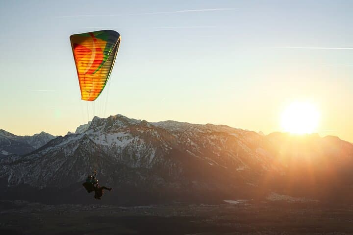 Scenic Soaring at sunset
