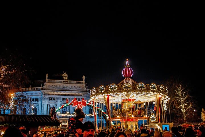 Private Vienna Historic Christmas Walking Tour with Glühwein