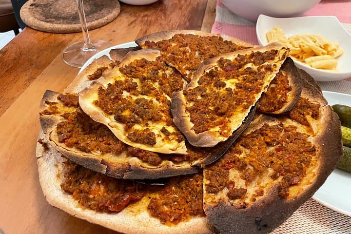 Middle Eastern Lahmacun Cooking Class from Syrian Chef