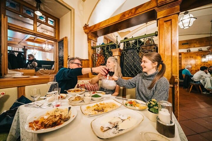 Start your Vienna Food Tour with a cozy family-style feast in a classic gasthaus.