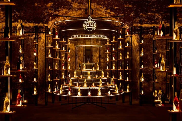 Wine cellar pyramid / cellar tour