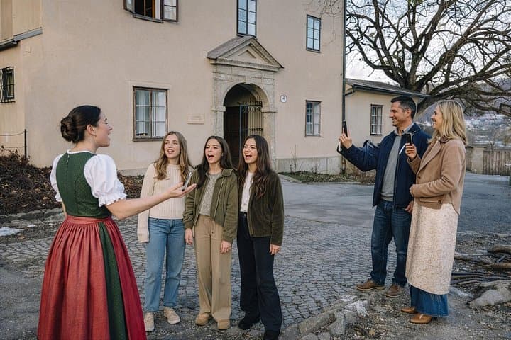 Enjoy a fun sing-along moment with the group in front of Nonnberg Abbey, one of Salzburg’s most iconic filming locations.