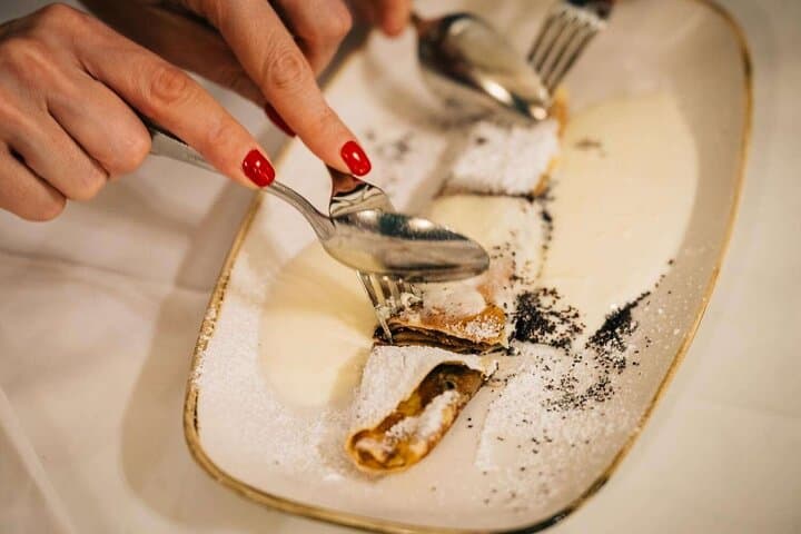 Classic Viennese dessert – a sweet highlight of the food tour.