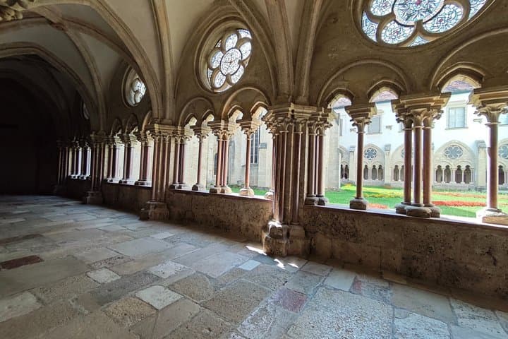 Medieval Serenity: Stroll through the quiet Romanesque courtyards while your highly educated guide shares fascinating insights into medieval monastic life.