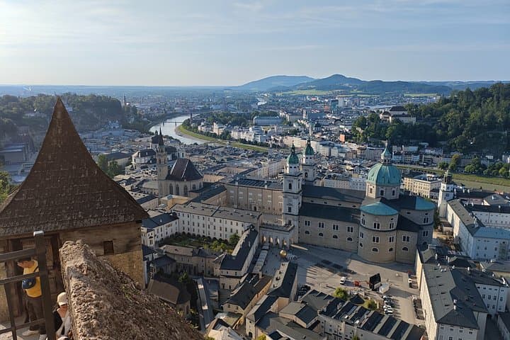 City of Spires: Take in the magnificent panoramic views of Salzburg's historic rooftops and the picturesque Salzach River.