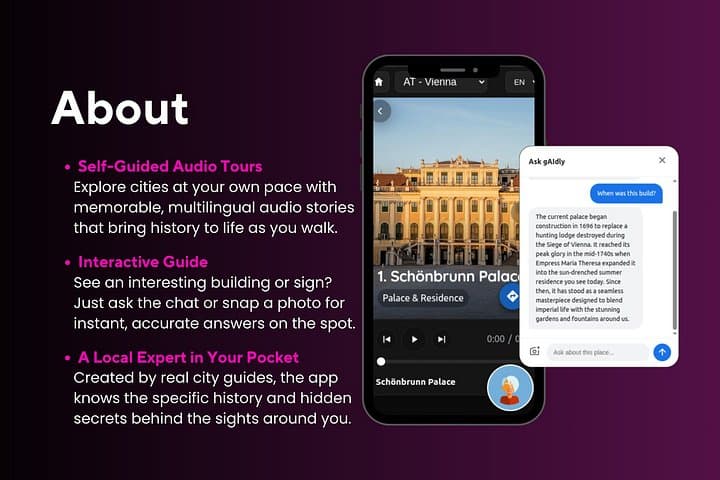 Schönbrunn - Audio Guide and Self Guided Tour (No Palace Ticket)