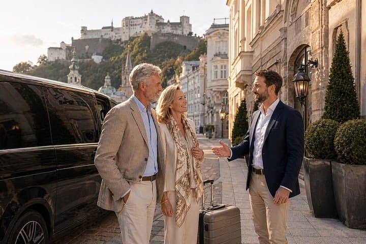 Private Transfer from Salzburg to Prague with Scenic Stops