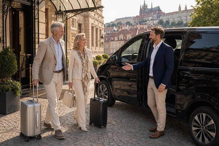 Private Transfer from Salzburg to Prague with Scenic Stops