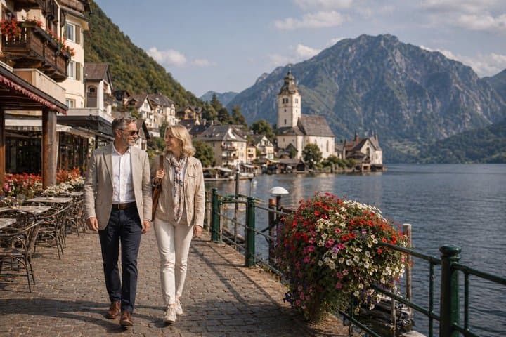 2 Day Vienna to Prague Tour via Salzburg and Hallstatt