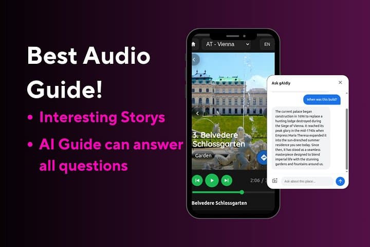 Belvedere - Audio Guide and Self Guided Tour (No Palace Ticket)