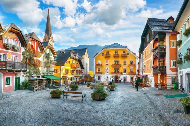 From Vienna Hallstatt Salzburg and Melk Abbey Private Day Tour