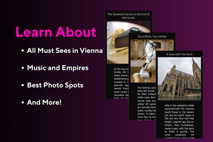 Vienna Highlights Audio and Self Guided Tour