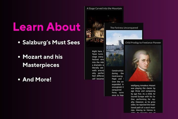 Salzburg Highlights Self Guided Audio Guide