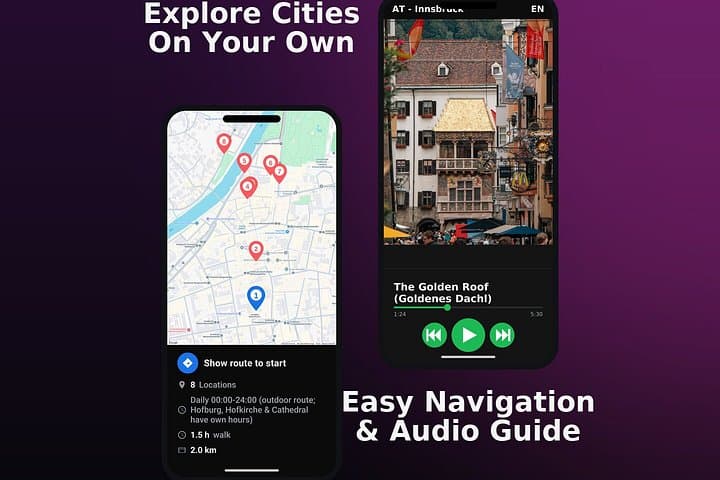Innsbruck Highlights Audio Guide and Self Guided Tour