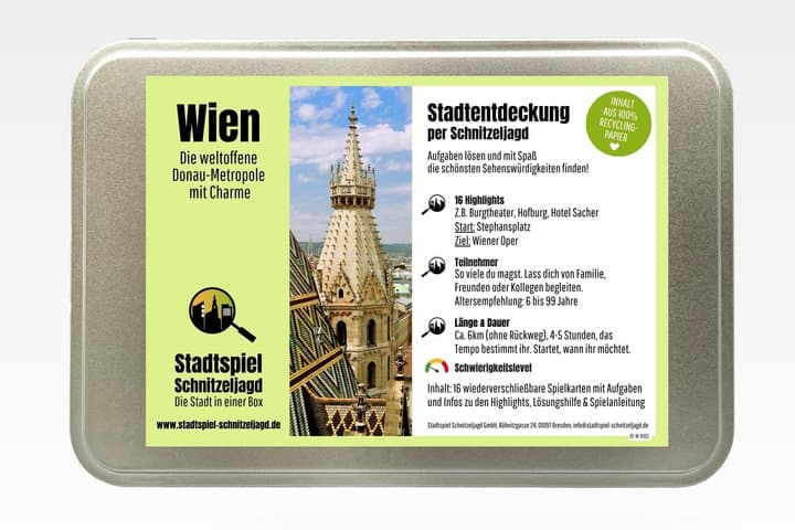 City game Scavenger Hunt Vienna – independent city tour