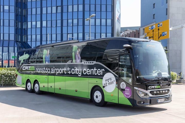 Vienna City Airport Train - CAT by Bus