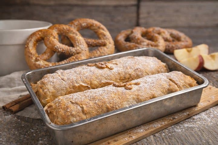 Apple Strudel & Salzburg Prezel Cooking Class Experience & Lunch