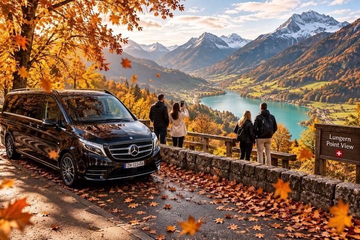 Ischgl to Zurich Airport Private Transfer with Ski Van Option