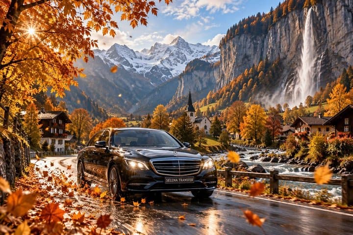 Ischgl to Zurich Airport Private Transfer with Ski Van Option