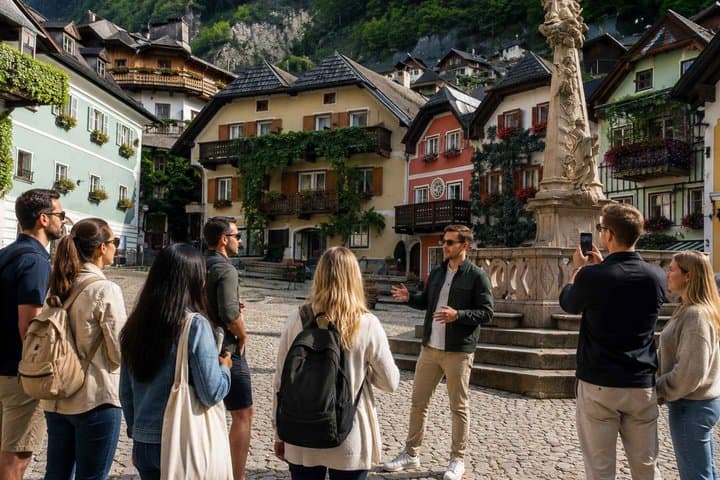 Salzburg Hallstatt and Alpine Lakes Private Day Trip