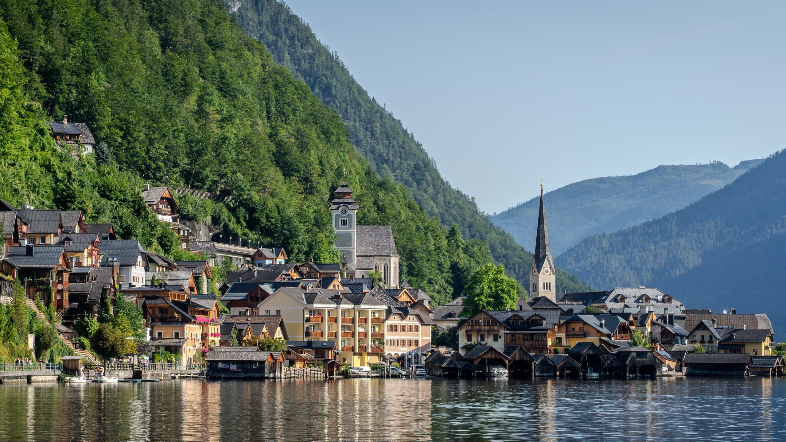 Hallstatt on Hallstätter See, Austrian Alps