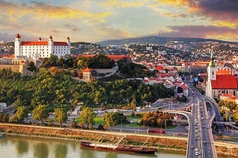 Half Day Private Trip from Vienna to Bratislava