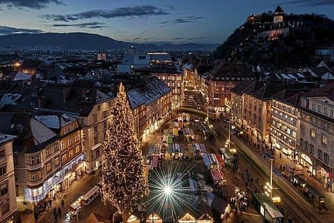 Private Graz Romantic Christmas Market Tour
