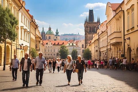 Salzburg to Prague Private One-Way Car or Van Transfer