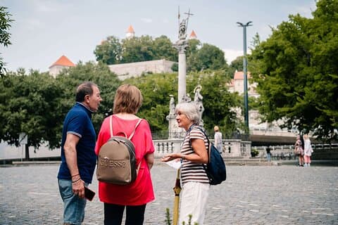 Private Bratislava Tour with Transfer from Vienna to Budapest