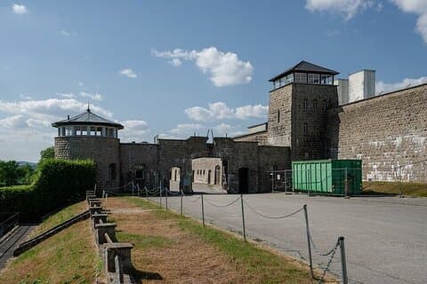 The Shadow: Paying respects at the Mauthausen Memorial