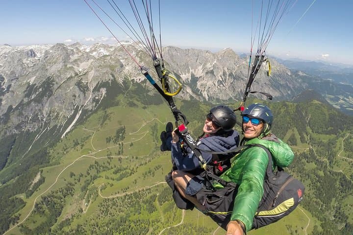 Private Tandem Paragliding Werfenweng Mt Bischling