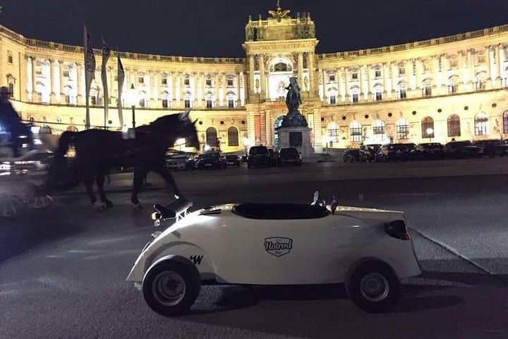 Hotrod Moonlight Tour -evening tour with PRATER ferrys wheel ride