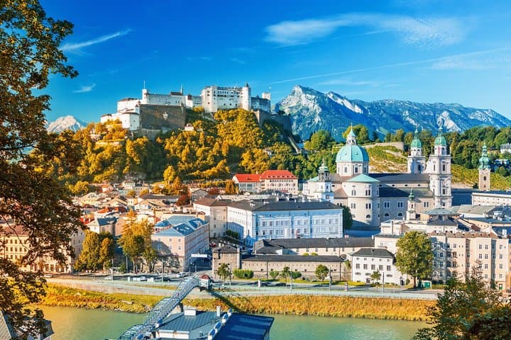 View on Salzburg Castle