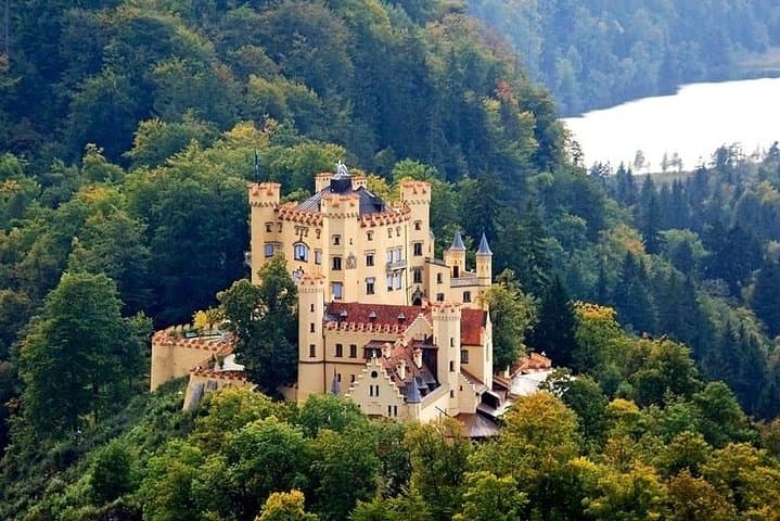 Castel Hohenschwangau near Neuschwanstein