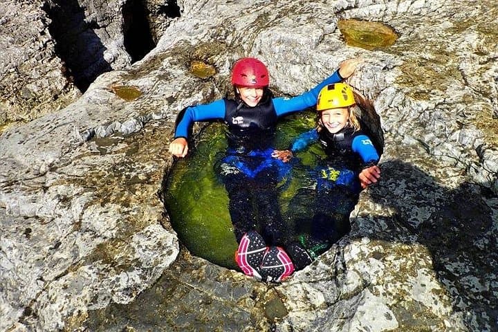 Canyoning in Almbach with a state-certified guide