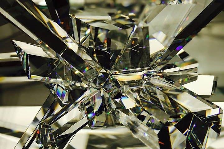 Crystal formation of Arik Levy