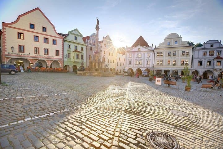 Main square Cesky Krumlov