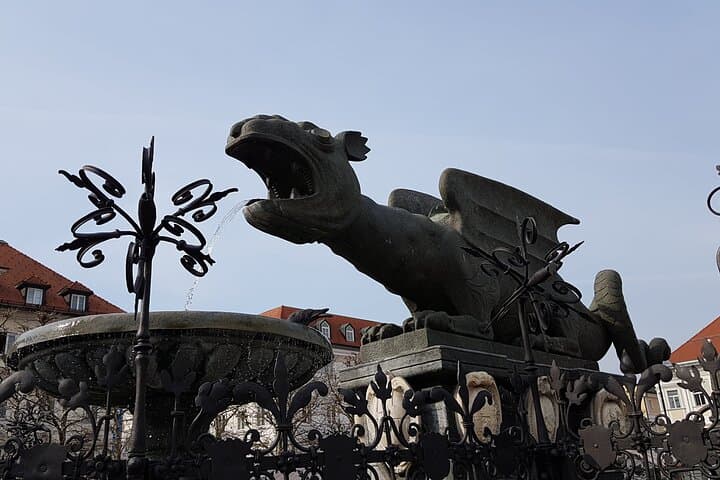 Lindwurm - the symbol of the city