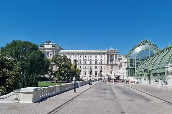 The Burggarten of the Hofburg Imperial Palace.
