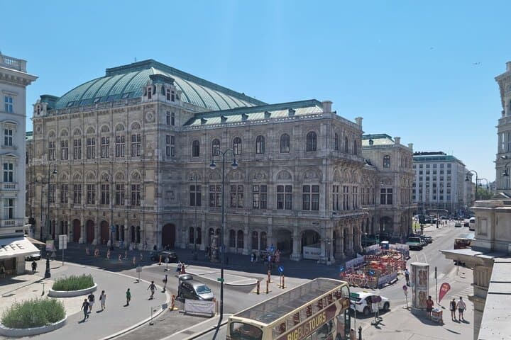 The Vienna State Opera.