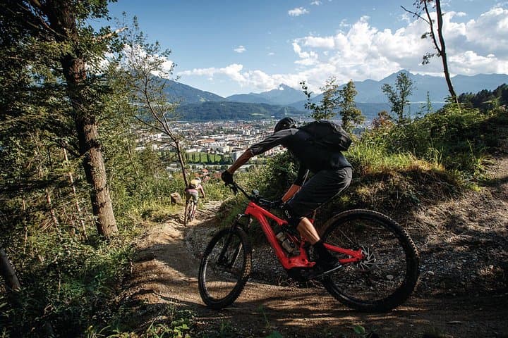 Guided E-Bike Tour Innsbruck - Arzler Alm Single Trail