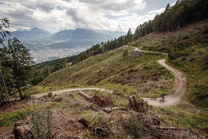 Guided E-Bike Tour Innsbruck - Arzler Alm Single Trail