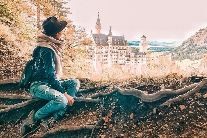 Viewing Secret point of Neuschwanstein