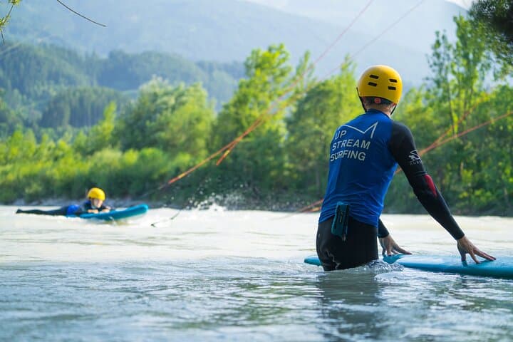 UP STREAM SURFING - The new way of surfing a river