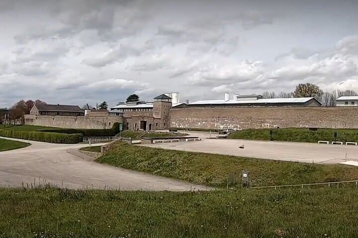 forecourt and entrance