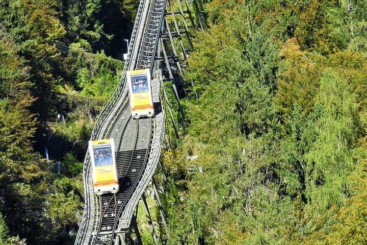 cable car to the salt mine