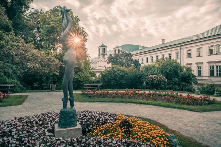 Dancer at the Hill of Roses in Mirabell